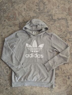 Adidas Women's Amsterdam Edition Gray Hoodie
